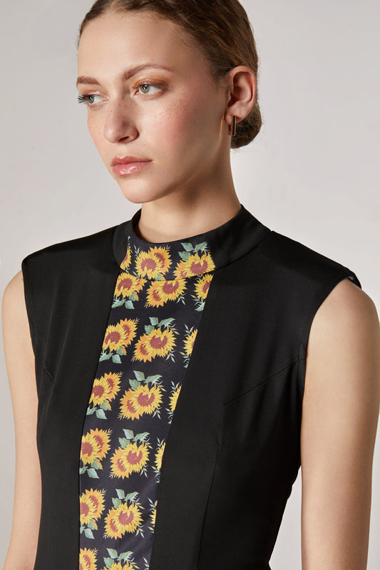 Sunflower Panel Dress